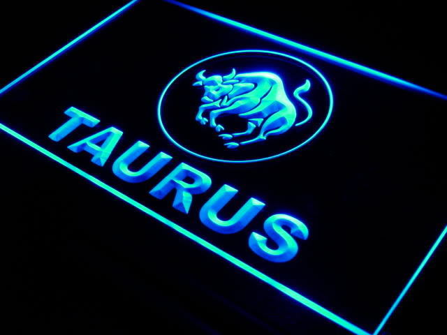 Taurus Zodiac LED Light Sign